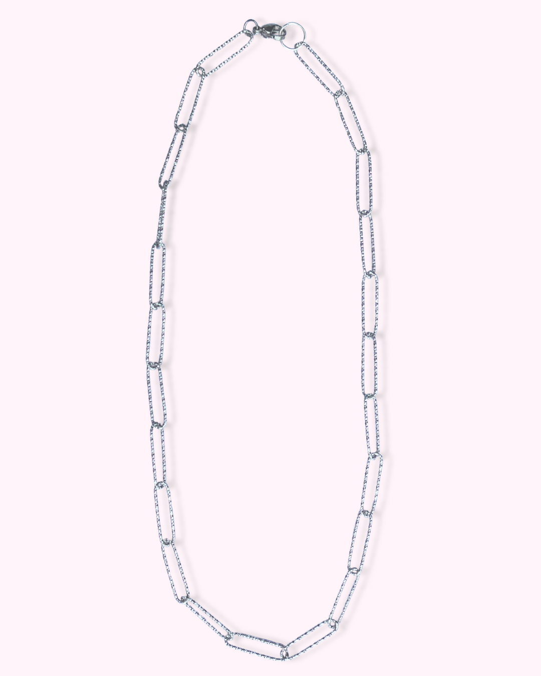 Silver Sparkly Necklace