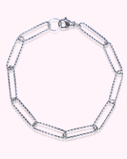 Silver Sparkly Bracelet