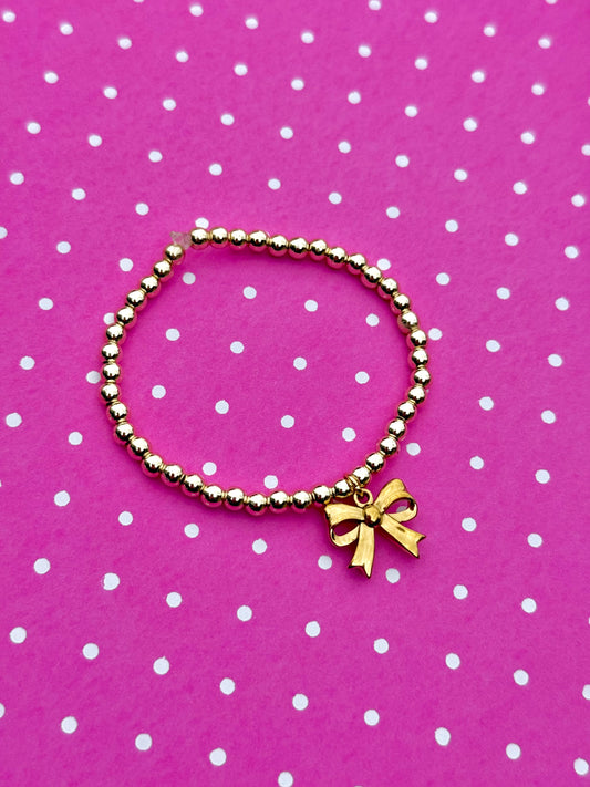 Gold Beaded Bracelet