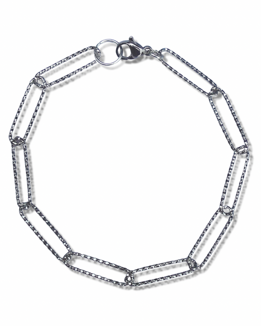 Silver Sparkly Bracelet