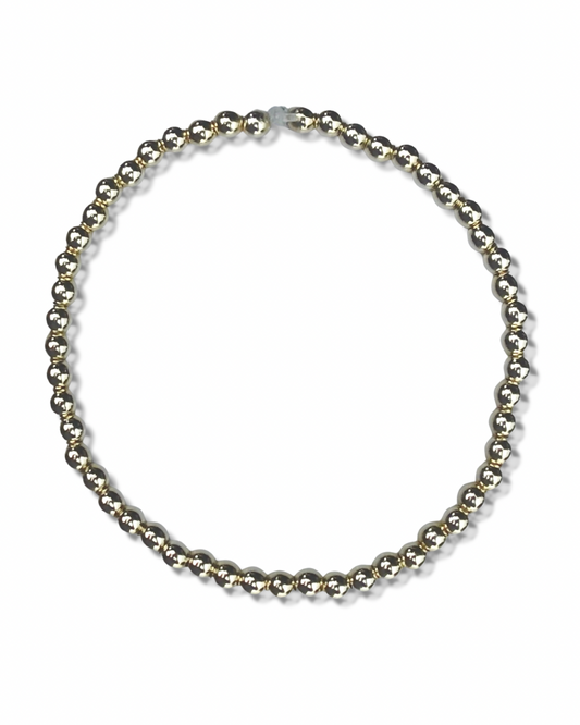 Gold Beaded Bracelet