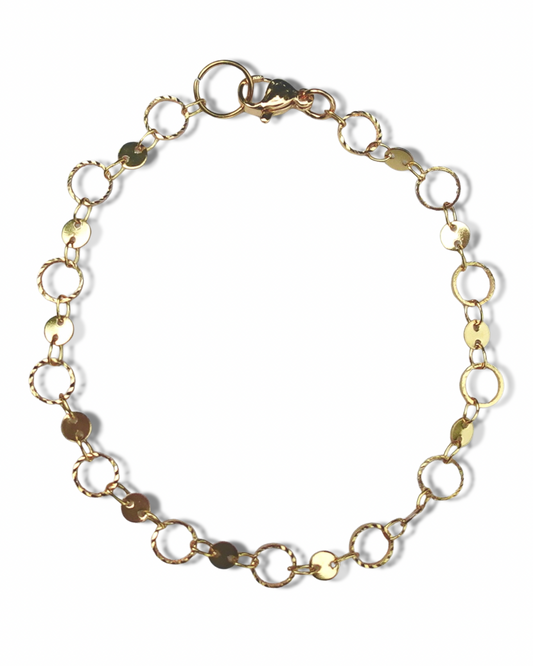Gold Bubble Bracelet