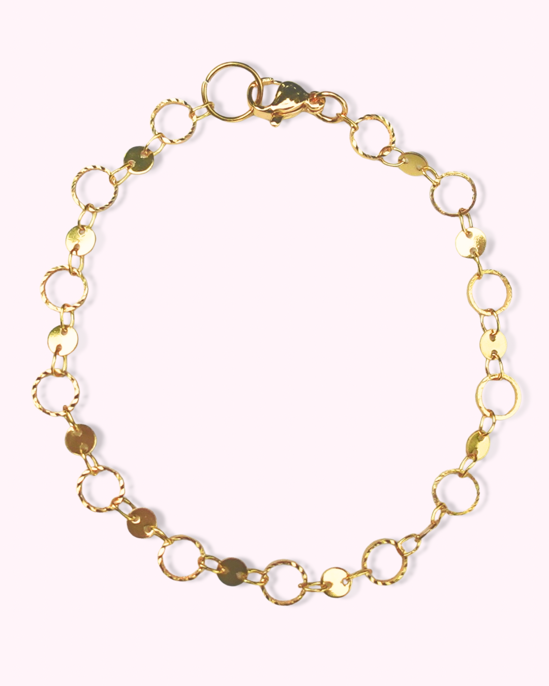 Gold Bubble Bracelet