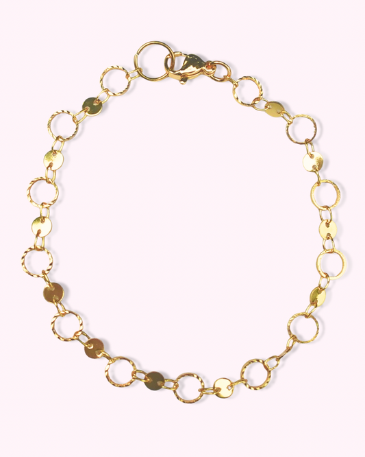 Gold Bubble Bracelet