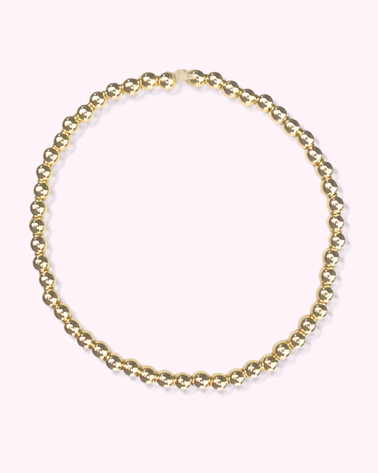 Gold Beaded Bracelet